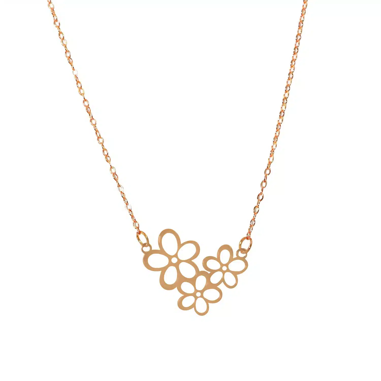 خرید گردنبند مینیمال گل