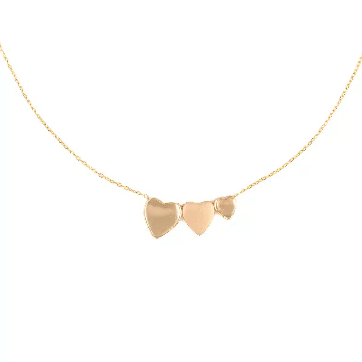 خرید گردنبند سه قلب