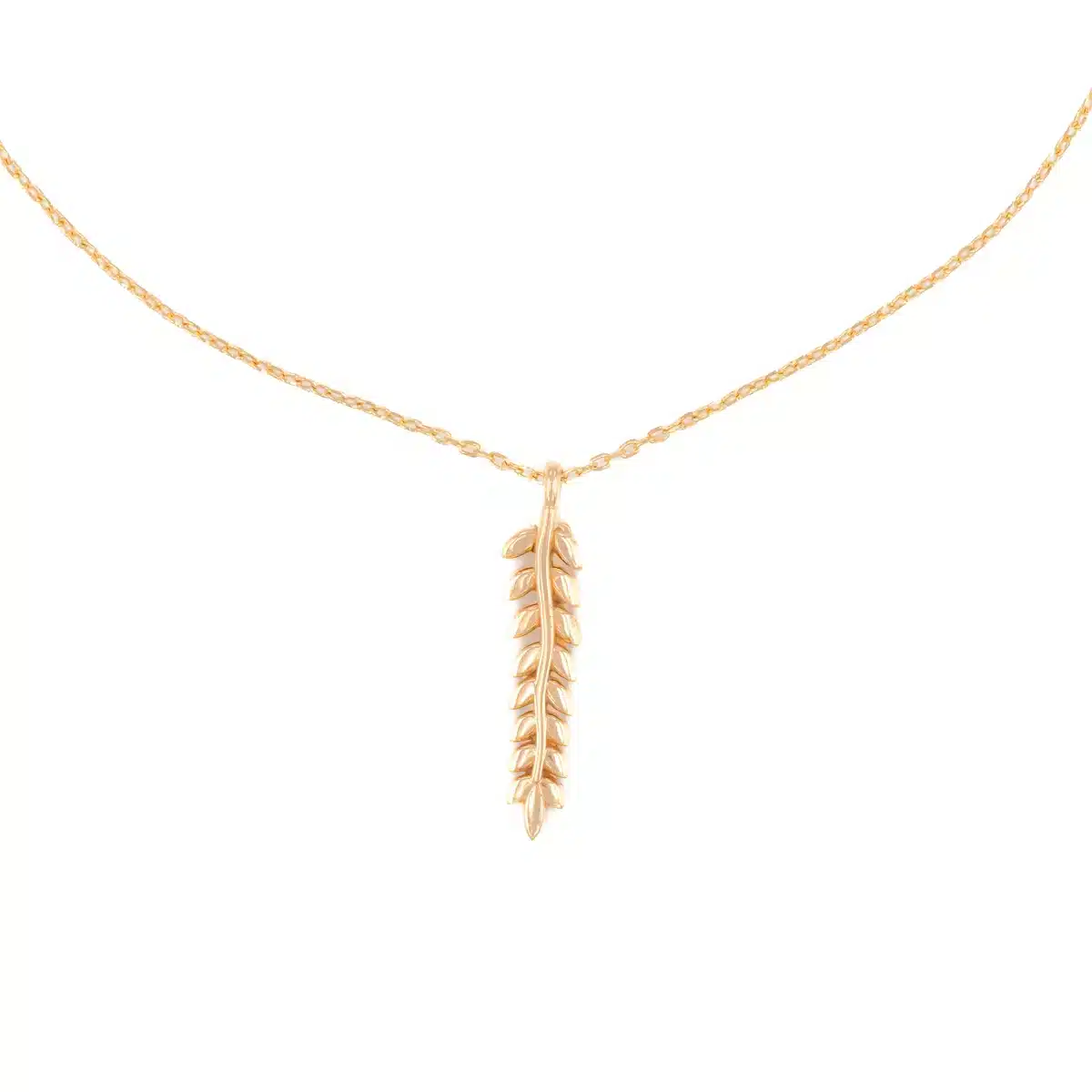 خرید گردنبند شاخه گندم