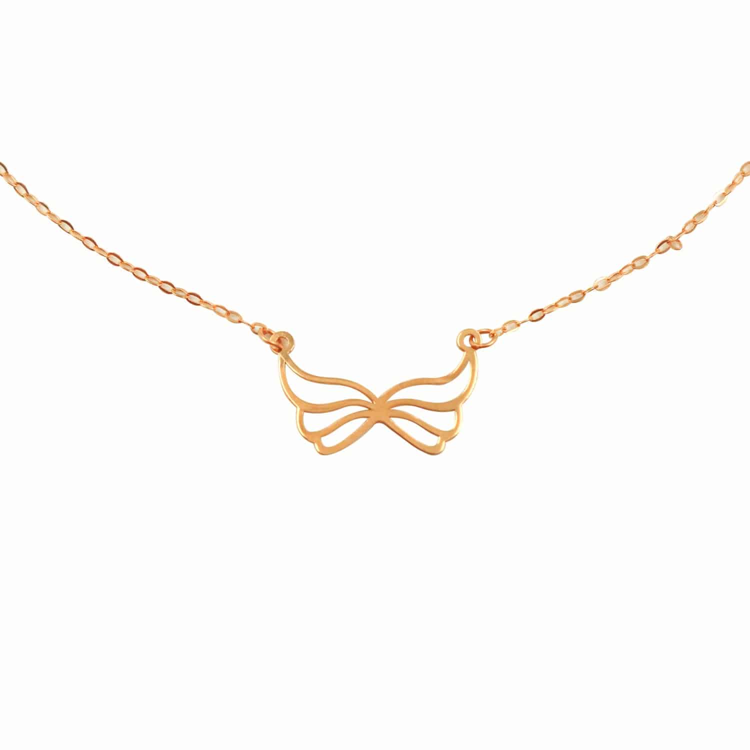 خرید گردنبند طوق پروانه