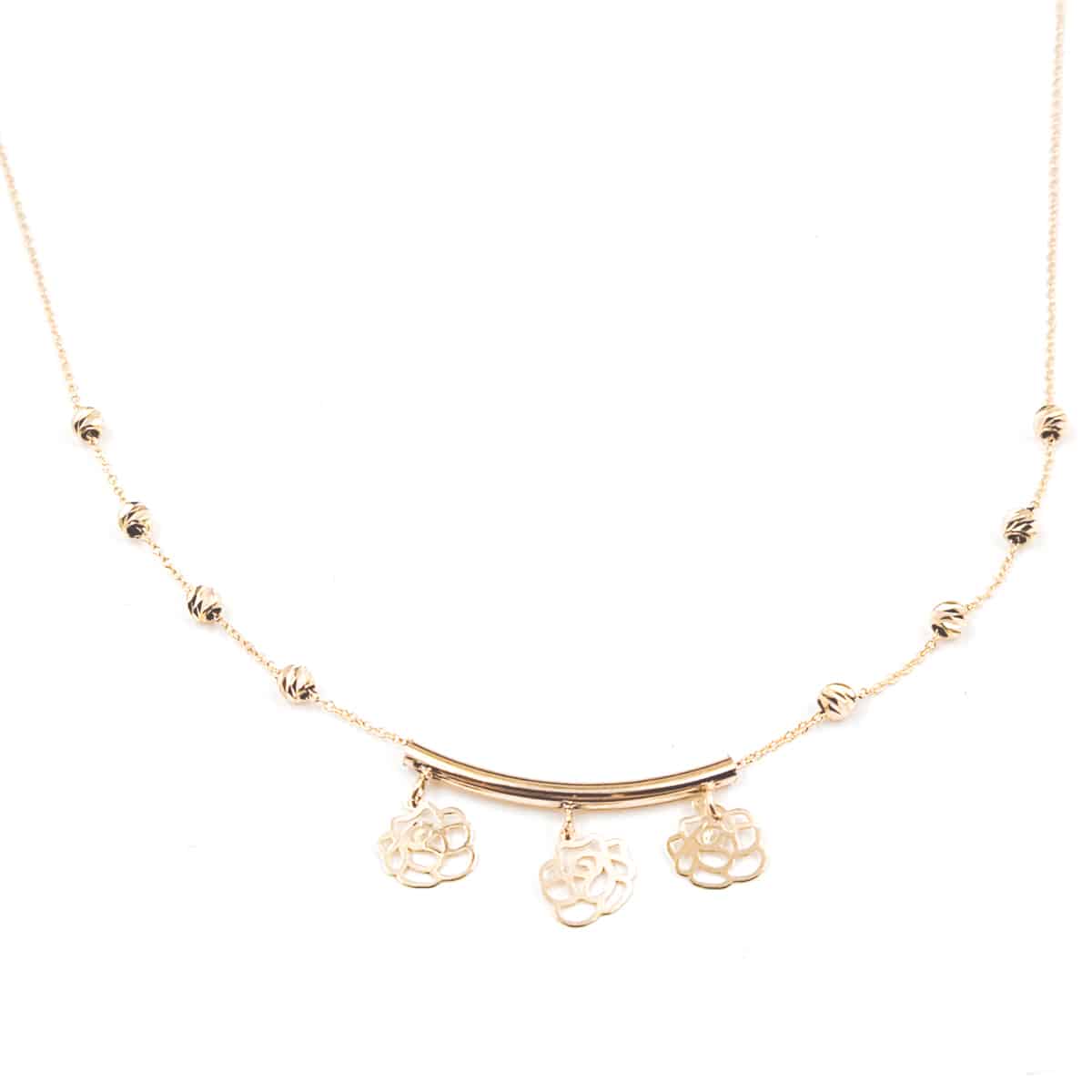 خرید گردنبند آلبرنادو و گل