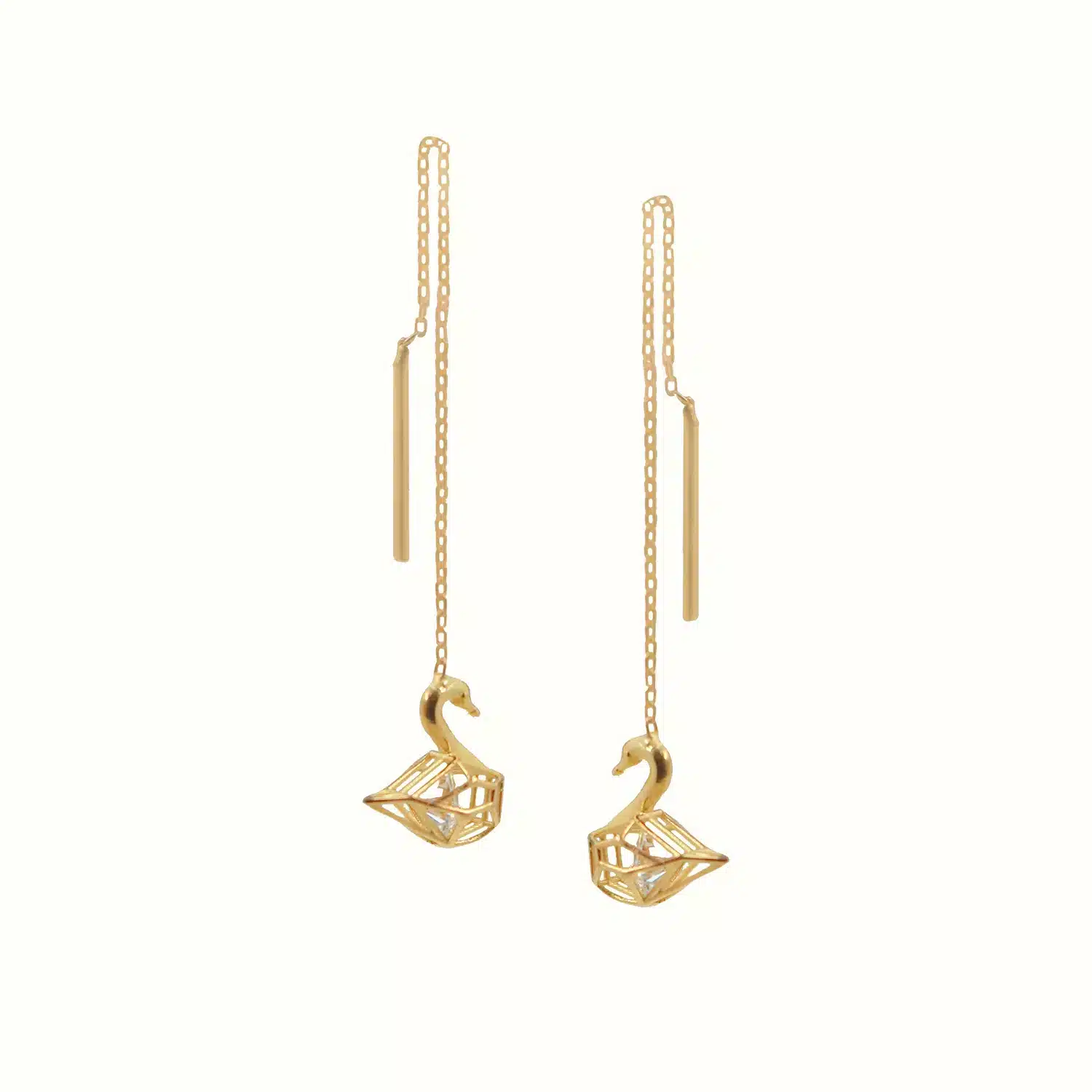 خرید گوشواره بخیه الماس