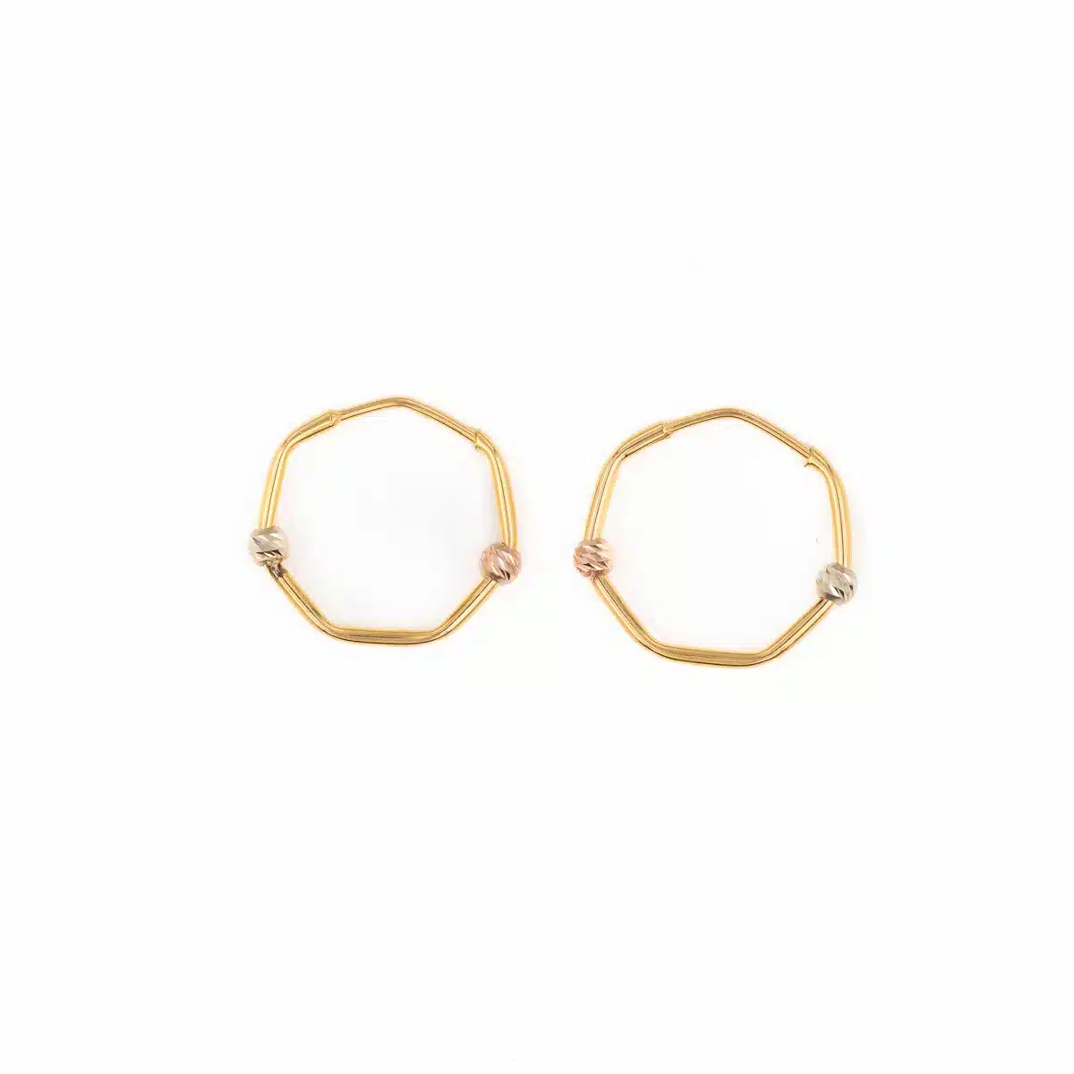 خرید گوشواره آلبرنادو هفت ضلعی