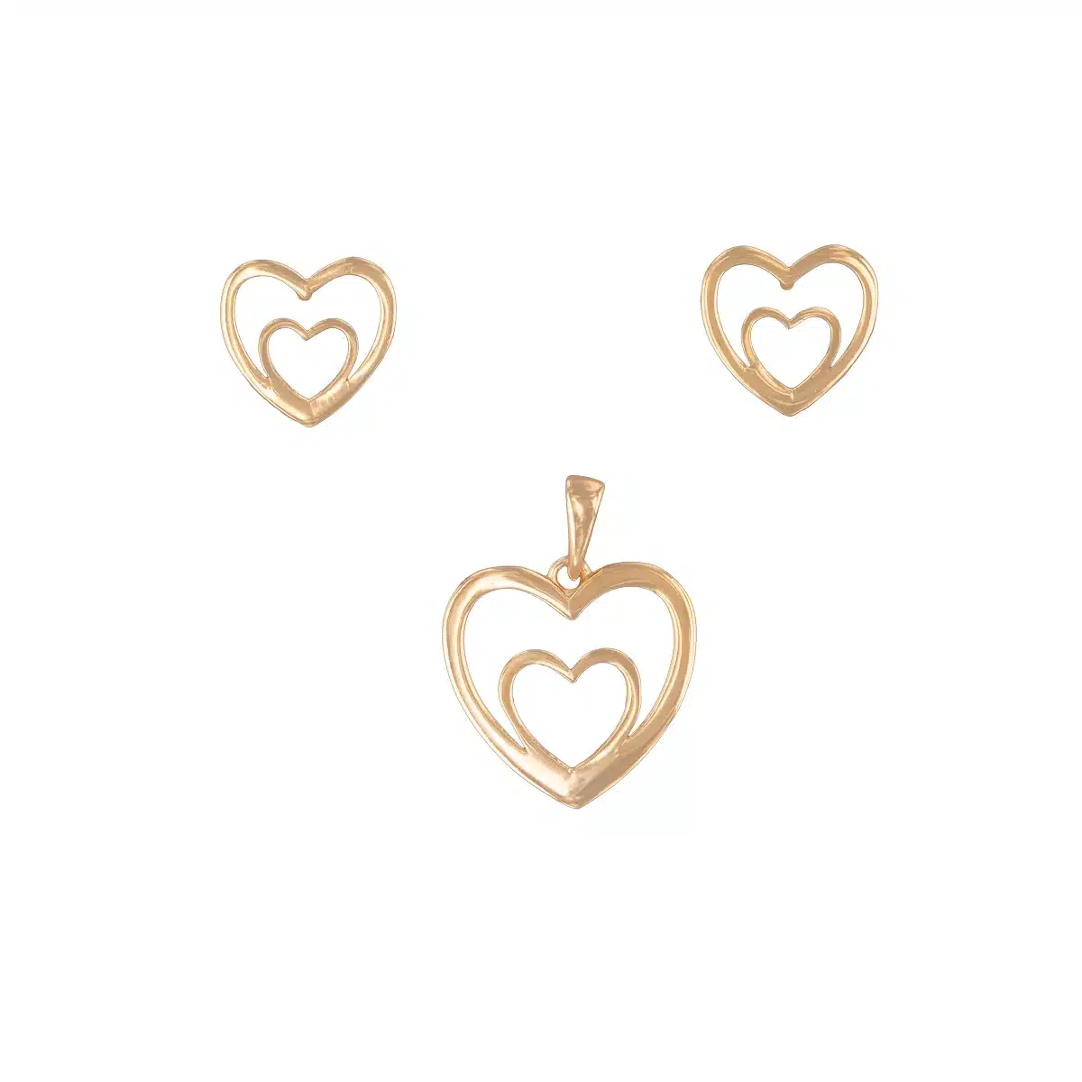 خرید نیم ست قلب در قلب