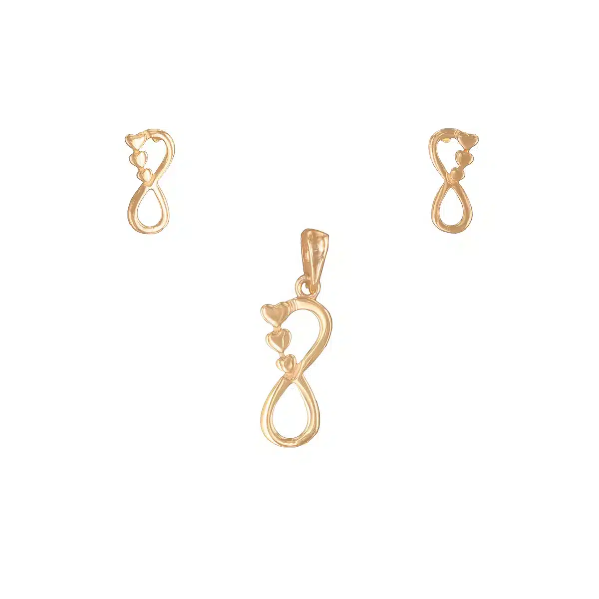 خرید نیم ست سه قلب و بی نهایت