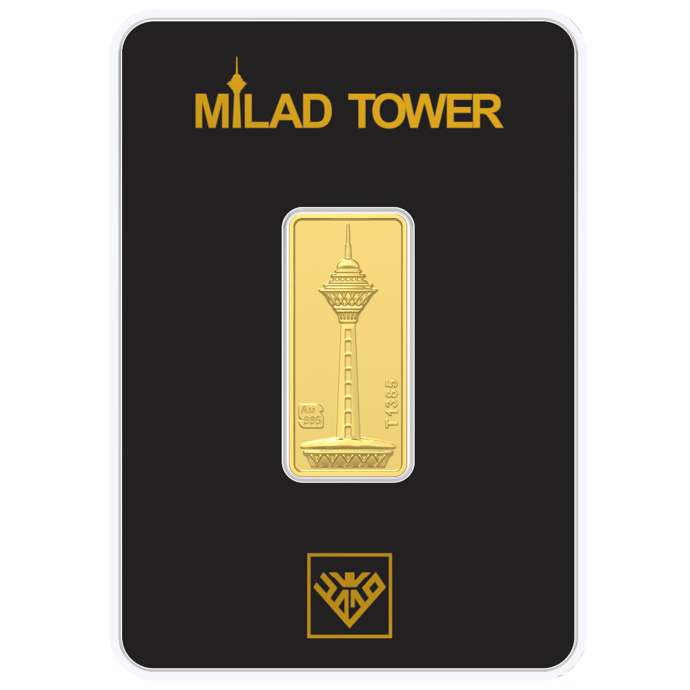 خرید شمش 24 عیار برج میلاد 800 سوت