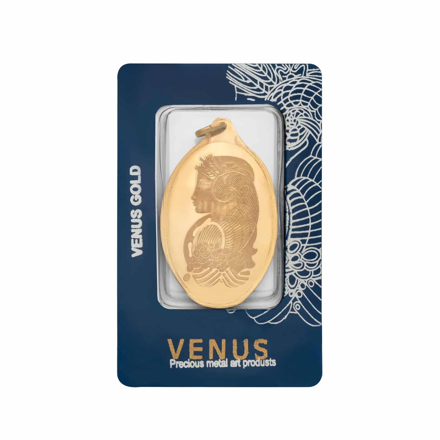 خرید شمش پلاک طلا ونوس 18 عیار 1.5 گرم