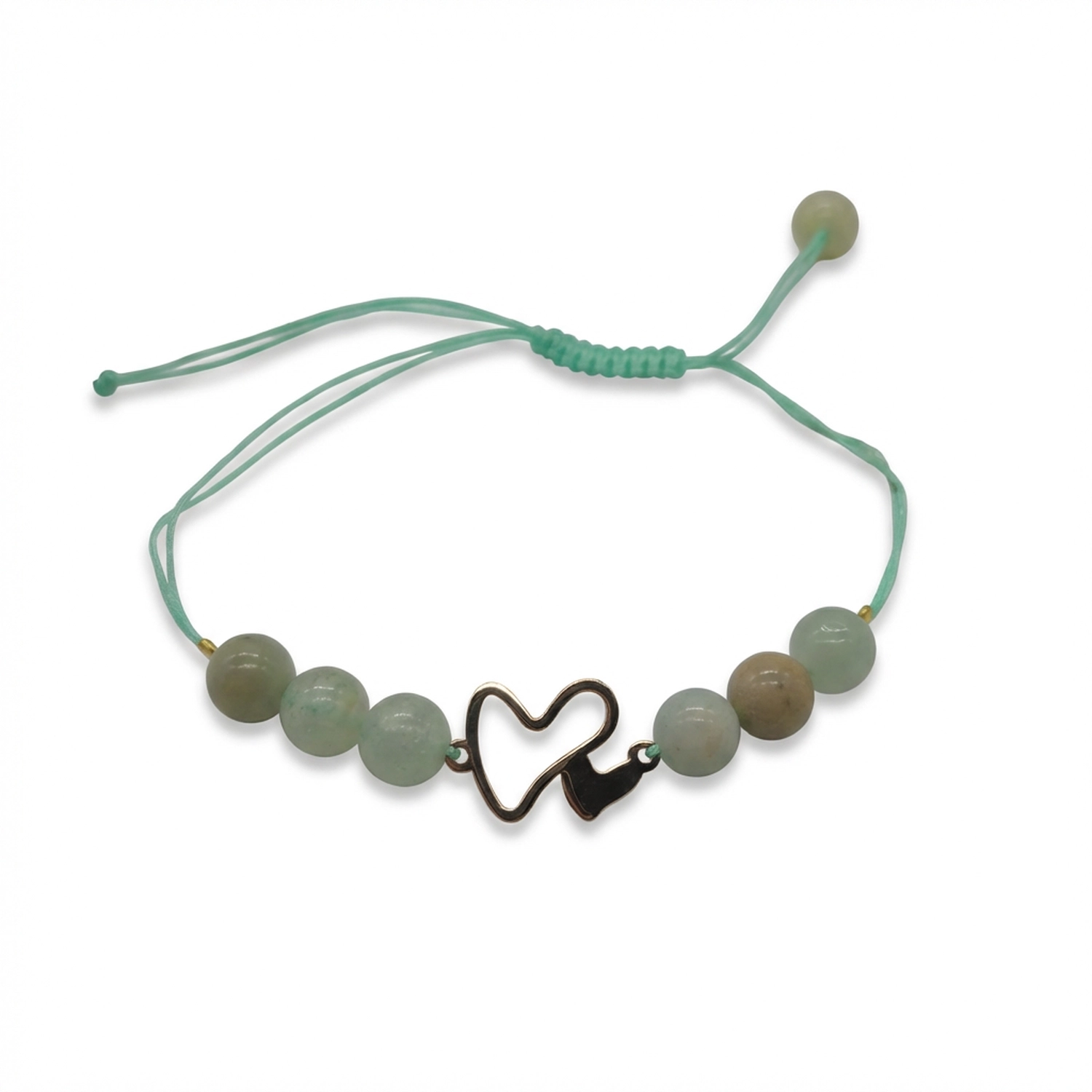 دستبند سنگ و طلا 1187