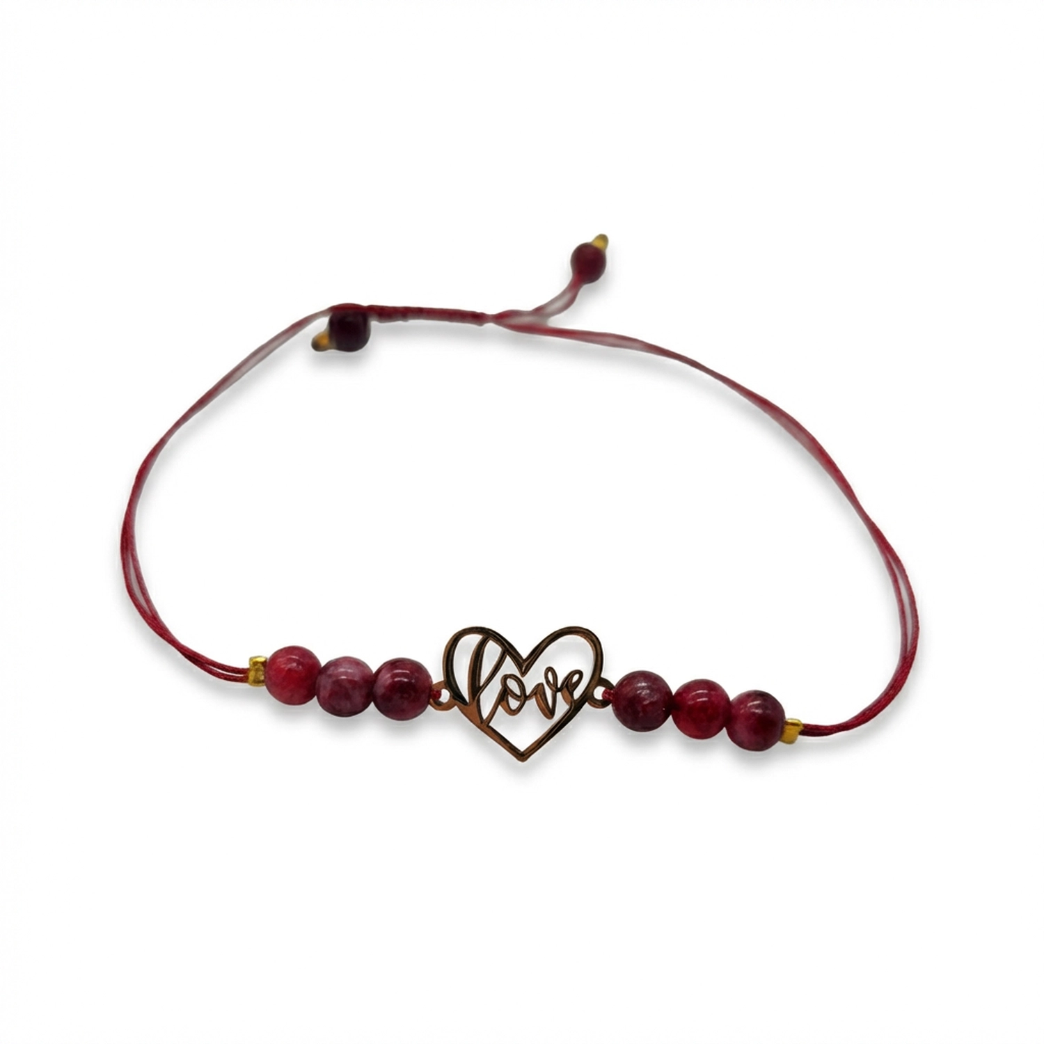 دستبند سنگ و طلا 1189