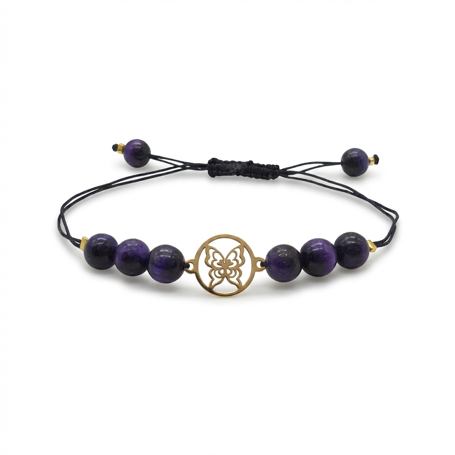 دستبند سنگ و طلا 1199