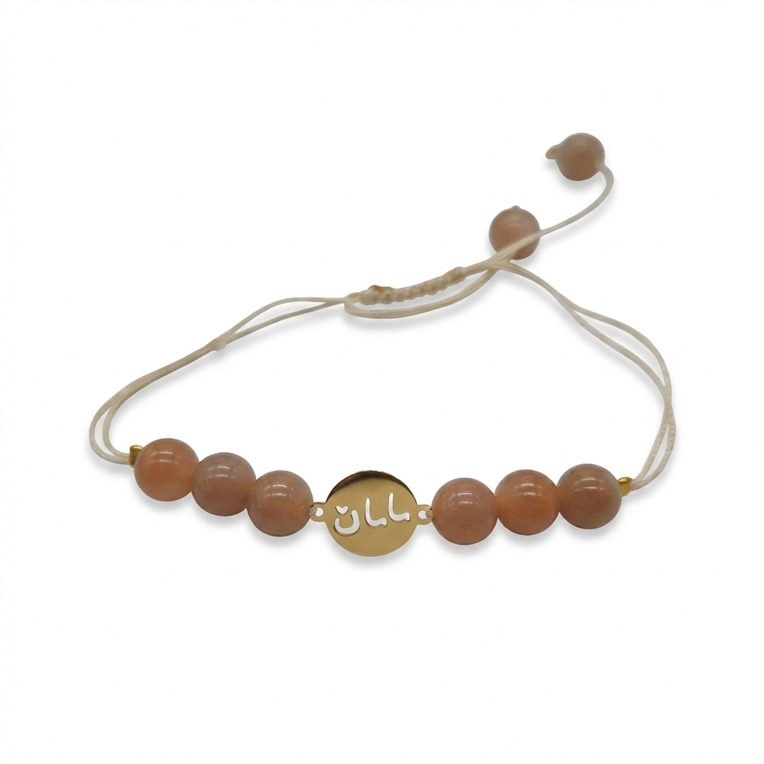 دستبند سنگ و طلا 1218