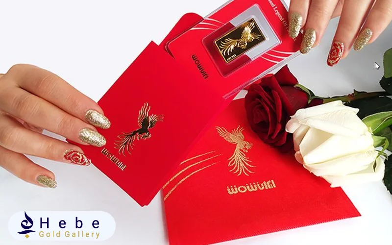 خرید شمش طلا سیمرغ به صورت اقساطی از هبه گلد گالری