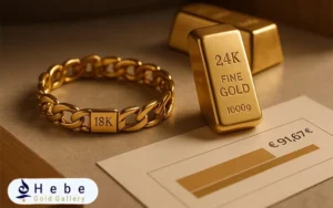 انواع عیار طلا