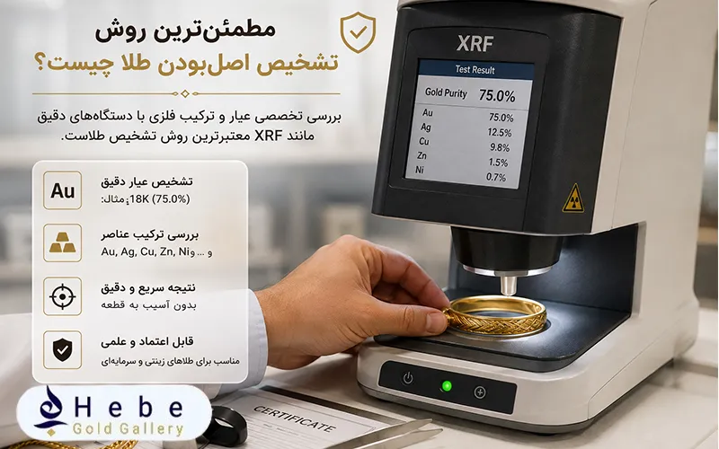 روشهای دیگر تشخیص طلا از بدل