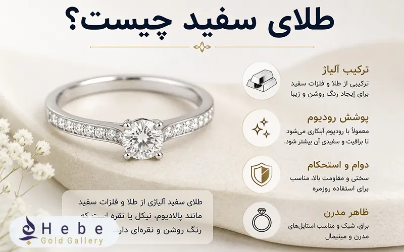 طلای سفید چیست؟