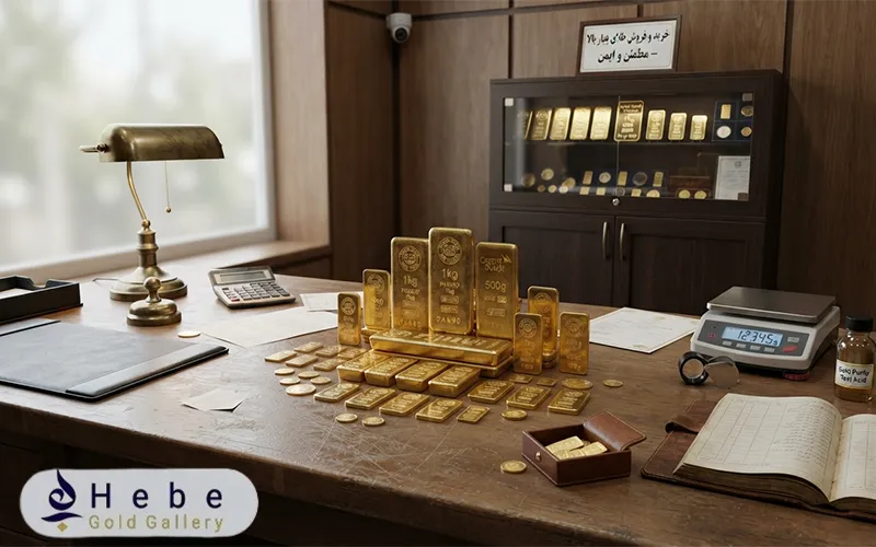 شرایط تحویل فیزیکی شمش طلا