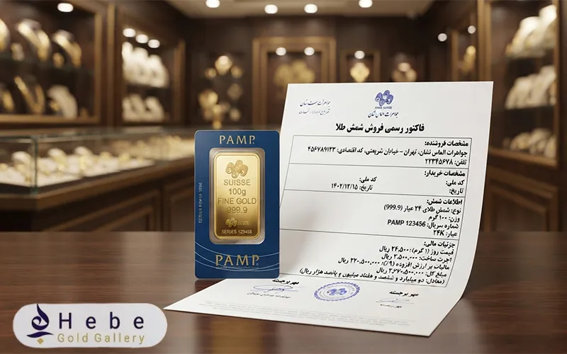 فاکتور معتبر شمش طلا باید چه اطلاعاتی داشته باشد؟