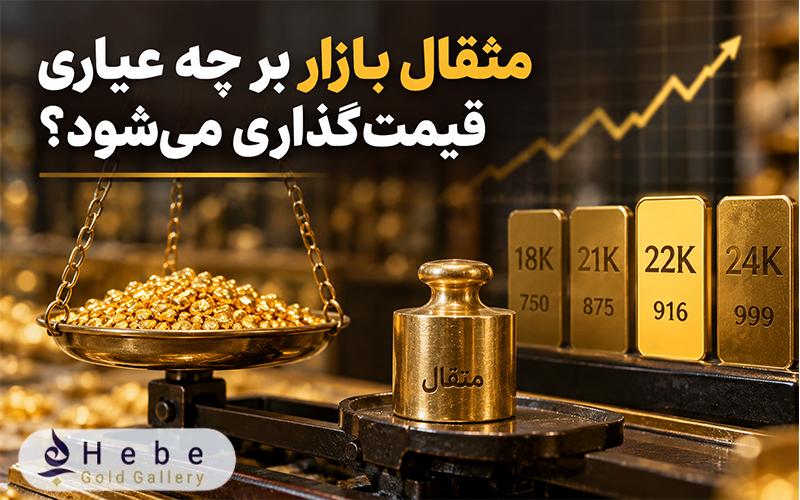 مثقال بازار بر چه عیاری قیمت‌ گذاری می‌شود؟